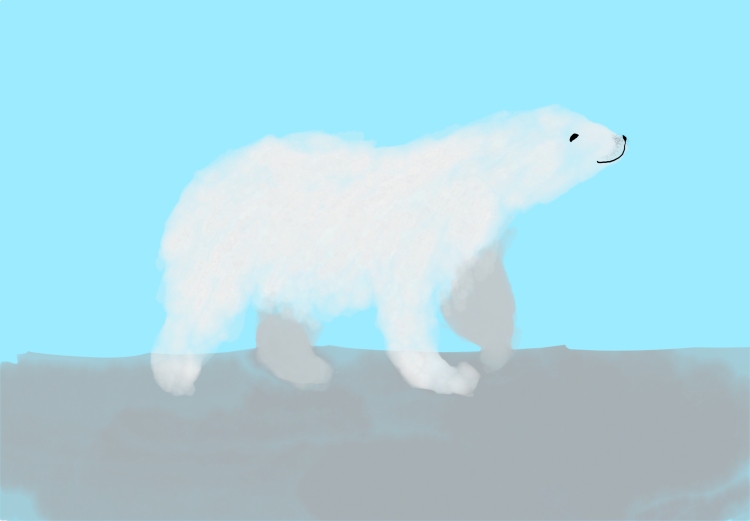 Percy the Pale-Faced Polar Bear
